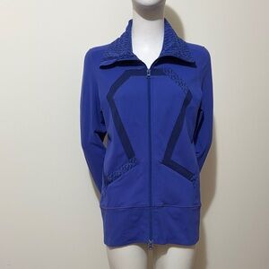 Lululemon Origami Stride Women's Blue Jacket Size 8
